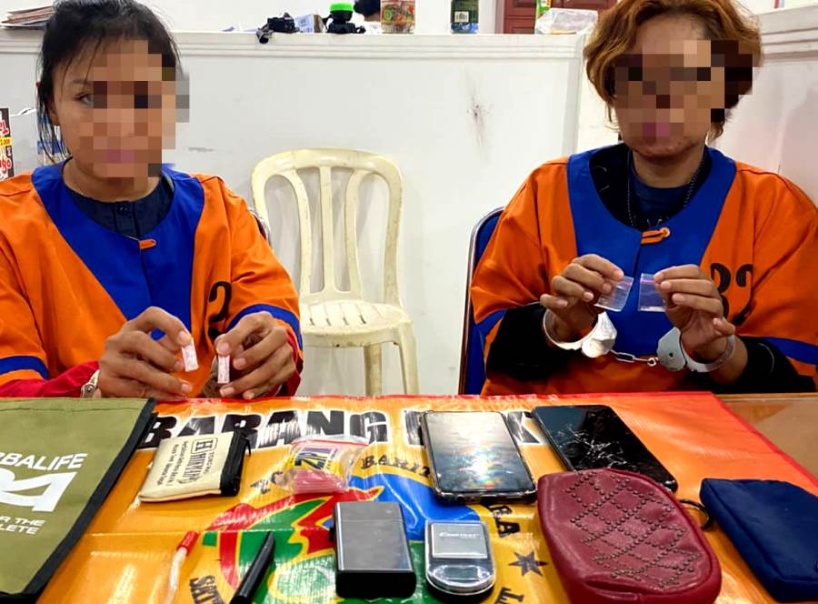 Edarkan Sabu, Dua IRT Diringkus