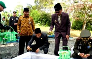Wakil Bupati Barito Utara Ikuti Ziarah Nasional Peringatan HUT ke 77 TNI
