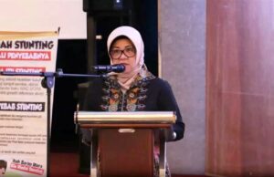 Ketua TP PKK Tegaskan Akan Menjadi Orang Tua Asuh Untuk Anak Stunting
