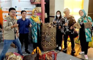 Ikut Event Nasional, Koperasi Produsen Pakat Sama Desa Berong Tampilkan Hasil Kerajinan Tangan Berbahan Rotan