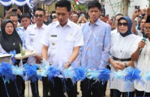 Bupati Barito Utara Resmikan Jembatan Gantung Akhmad Gunadi