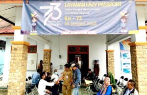 130 Paspor Diterbitkan Dalam Peringatan Hari Bhakti Imigrasi ke 73 di Kabupaten Barito Utara