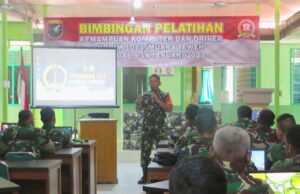 Anggota Kodim 1013 Muara Teweh Dilatih Komputer dan Mengemudi