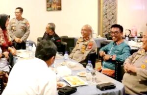 Wabup dan Sekda Barito Utara Sambut Kedatangan Wakapolda Kalteng
