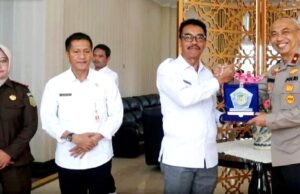 Pemkab Barito Utara Gelar Ramah Tamah Dengan Wakapolda Kalteng