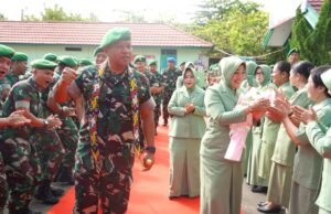 Danrem 102 Panju Panjung Beri Arahan Kepada Prajurit Kodim 1013 Muara Teweh