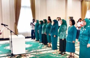 Ketua TP PKK Barito Utara Lantik Ketua TP PKK 9 Kecamatan