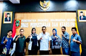 Anggota DPRD Barito Utara Kunker ke Dispersip Kalsel