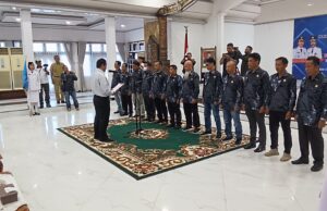 Pengurus PWI Barito Utara Periode 2022-2025 Dilantik dan Dikukuhkan