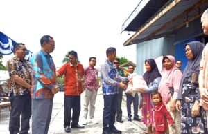 Pemkab Barito Utara Salurkan Cadangan Pangan Pemerintah