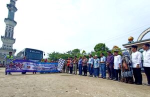 Wakil Bupati Barito Utara Lepas Keberangkatan Wisata Belanja 399 Anak Yatim Piatu