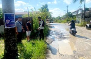Camat Teweh Tengah Turun lapangan Tindak Lanjuti Keluhan Warga