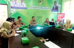 Dinas Sosial PMD Barito Utara Laksanakan Sosialisasi E Kinerja