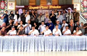 PPK Teweh Timur Pleno Terbuka Rekapitulasi DPSHP Pada Pemilu 2024