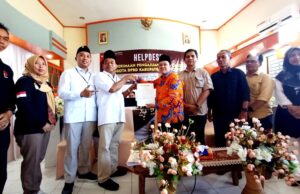 DPC Partai Gerindra Daftarkan Bacaleg ke KPU Barito Utara