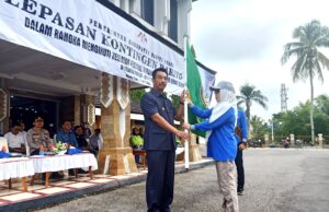 Wakil Bupati Lepas Kontingen Barito Utara Ikuti FBIM di Palangka Raya