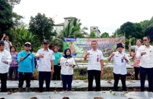 Dinas Pertanian Barut dan Poktan Hortikultura Trinsing Tanam 4500 Bibit Cabe Rawit