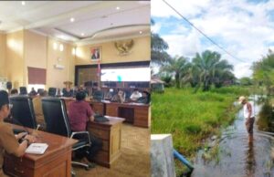 Area Pertanian Sering Tergenang Air, Puluhan Warga Transmigrasi Geruduk Kantor Dewan