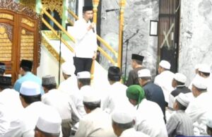 Bupati Barito Utara Laksanakan Sholat Idul Adha 1444 H di Masjid Jami Abdurrahim