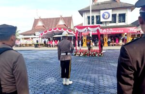 Polres Barito Utara Peringati HUT Bhayangkara ke 77