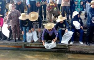Ketua DPRD Apresiasi Penebaran 73 Ribu Benih Ikan di DAM Trahean