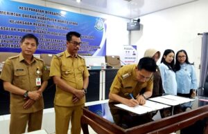 Pemkab Barito Utara dan Kejaksaan Negeri Teken Perjanjian Kerjasama Penanganan Hukum PTUN