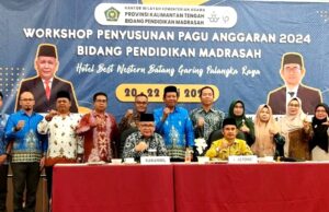 Kemenag Barito Utara Ikuti Workshop Penyusunan pagu Anggaran 2024