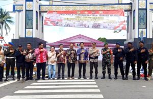 Bupati Barito Utara Saksikan Simulasi Sispam Kota Polres Barito Utara