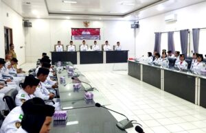 Anggota Paskibraka Kabupaten Barito Utara Ikuti Pembekalan Ideologi Pancasila