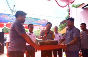 Kapolres Barito Utara Resmikan Kampung Bebas Narkoba