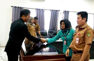 Eselon III di Lingkup Setda Barito Utara Laksanakan Sertijab