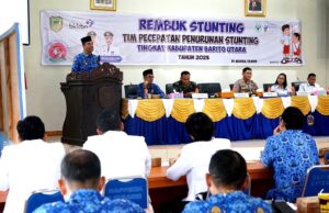 Disdalduk KBP3A Barito Utara Gelar Pertemuan Rembuk Stunting