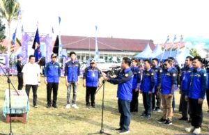 Bupati Barito Utara Lantik Pengurus Karang Taruna Kabupaten sekaligus Buka Wisata BBKT 2023