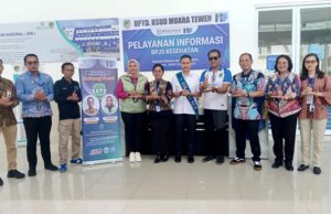Asisten II Setda Launching Loket Pelayanan Informasi BPJS Kesehatan di RSUD