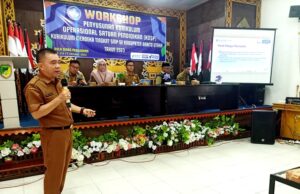 Disdik Barito Utara Gelar Workshop Penyusunan KOSP 2023 Jenjang SMP