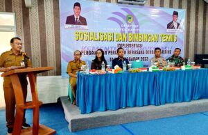 Plh Sekda Buka Bimtek Implementasi Pengawasan Perizinan Berusaha Berbasis Risiko