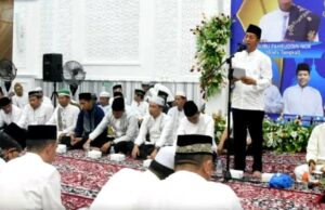 Pj Bupati Barito Utara Hadiri Maulid Nabi di Masjid H Muhammad Sidik