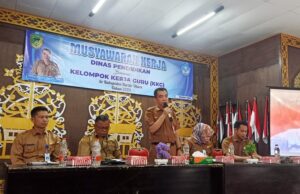 Disdik Barito Utara Gelar Musyawarah Kerja Aktifkan KKG