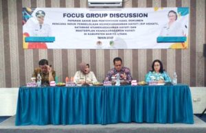DLH Barito Utara Gelar FGD Pemaparan Hasil Penyusunan Dokumen Rencana Induk