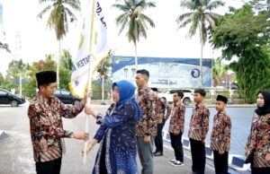 Pj Bupati Barito Utara Lepas Kafilah FSQ X Barito Utara