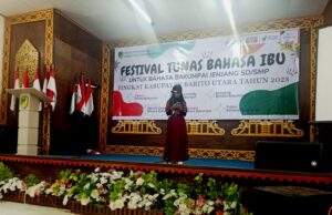 Dinas Pendidikan Barito Utara Gelar Festival Tunas Bahasa Ibu Tingkat Kabupaten