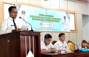 Camat Teweh Tengah Sosialisasi Aksi Perubahan Portal Informasi Kecamatan