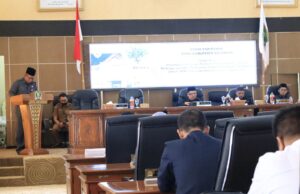 DPRD Balangan Gelar Paripurna Penyampaian Raperda Pertanggungjawaban Pelaksanaan APBD Tahun Anggaran 2022