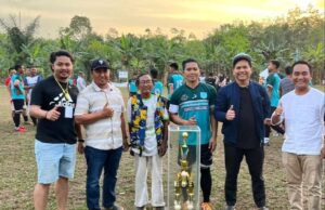 Anggota Dewan Milenial Apresiasi Parsel FC pada laga final