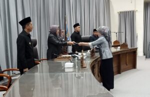 Fraksi Partai Gerindra Sampaikan Masukan Terhadap Raperda Pembentukan dan Susunan Perangkat Daerah