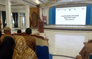 Pj Bupati Launching Aplikasi Srikandi dan I Barito Utara