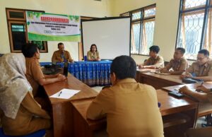 Dinas KPP Barito Utara Rapat Koordinasi Validasi Data Tim Penyusunan FSVA