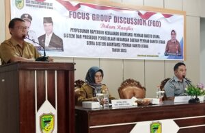 BPKA Barito Utara Gelar FGD Penyusunan Tiga Rancangan Perbup