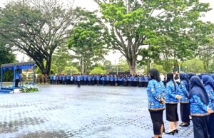 Apel Gabungan Dilaksanakan Dalam Rangka Tingkatkan Etos Kerja