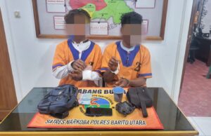 57,80 Gram Sabu Berhasil Diamankan Dari Dua Tersangka